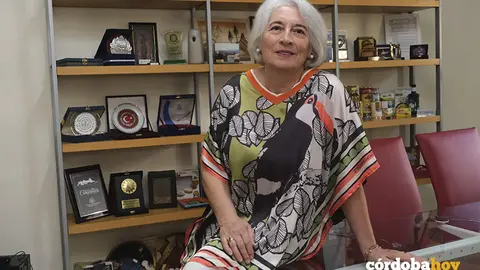 Isabel Romero posa para C&oacute;rdoba Hoy FOTO JM AYALA