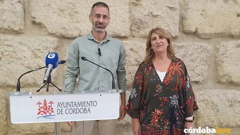 Los ediles del PSOE &Aacute;ngel Ortiz y Ana L&oacute;pez