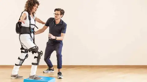 Pruebas con el Myosuit