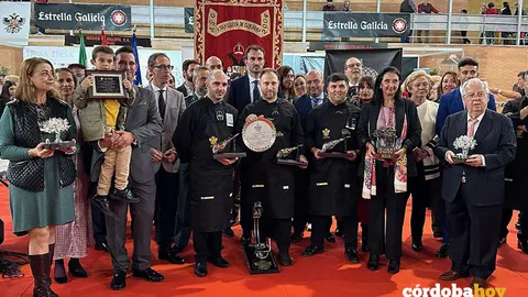 Entrega de premios en la Feria del Jam&oacute;n, en una edici&oacute;n anterior