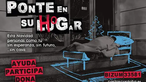 Campa&ntilde;a navide&ntilde;a de C&aacute;ritas