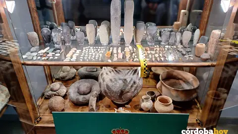 Piezas arqueol&oacute;gicas recuperadas por la Guardia Civil