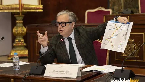 Salvador Fuentes, presidente de la Diputaci&oacute;n