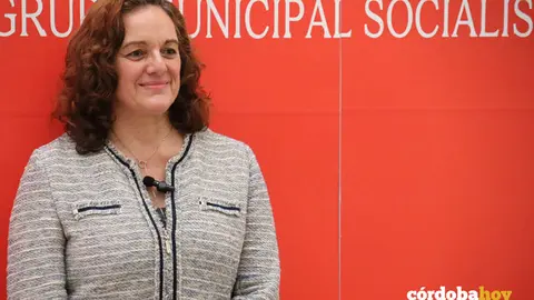 La concejala socialista Isabel Bernal
