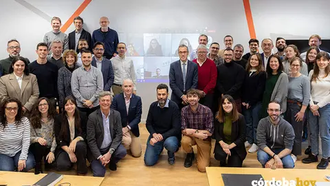 Representantes del consorcio europeo del proyecto Hyield, que coordina Magtel, en su reuni&oacute;n inicial