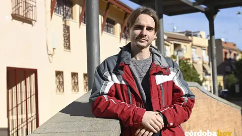 David Jim&eacute;nez posa para C&oacute;rdoba Hoy FOTO JM AYALA