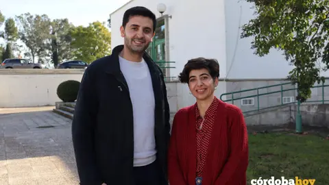 Los invesigadores Hristofor Miho y Conchi Mu&ntilde;oz D&iacute;ez