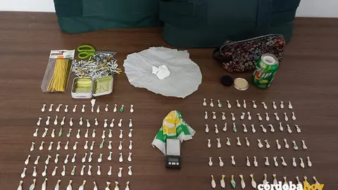 La coca&iacute;na incautada por la Guardia civil en Fern&aacute;n N&uacute;&ntilde;ez