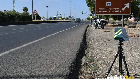Control de Guardia Civil en la A-431, en C&oacute;rdoba