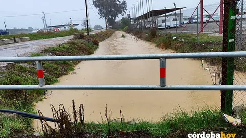 Imagen de Alcolea tras las lluvias de esta noche
