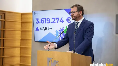Anronio Mart&iacute;n ptesenta los presupuestos del &aacute;rea de Deportes de Diputaci&oacute;n para 2024