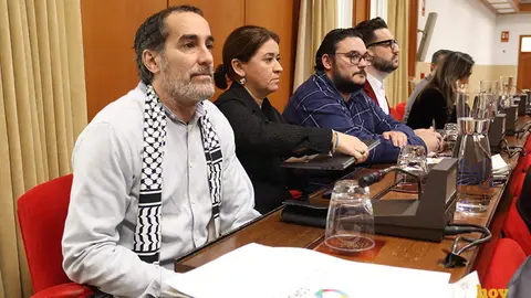 La bancada de Hacemos C&oacute;rdoba en un Pleno FOTO RAFA MELLADO SENIOR