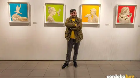 Jos&eacute; Belmonte con su muestra 'Bestiario' en Galicia