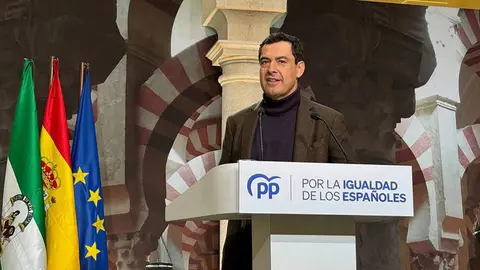 Juanma Moreno en C&oacute;rdoba, en una imagen de archivo