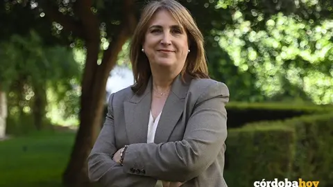 Ana L&oacute;pez posa para C&oacute;rdoba Hoy FOTO JM AYALA