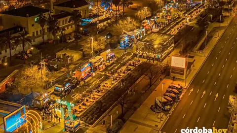 Vista a&eacute;rea de The Champions Burger en C&oacute;rdoba, en una imagen de archivo