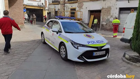 Veh&iacute;culo de la Policia Local