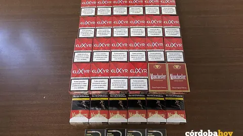 El tabaco ilegal intervenido por la Polic&iacute;a Local de Lucena