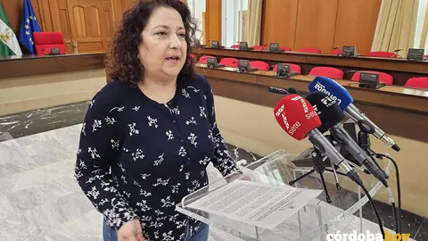 La edil del PSOE en el Ayuntamiento de C&oacute;rdoba Alicia Moya