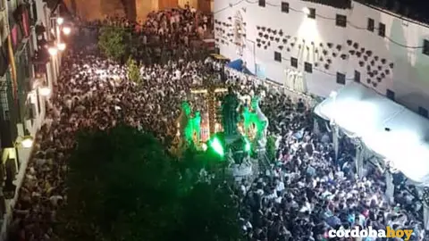 Cruz de santa Marina en la pasada edici&oacute;n de 2024