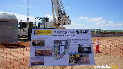 Obras en la Base Log&iacute;stica del Ej&eacute;rcito de Tierra (BLET), en una imagen de archivo