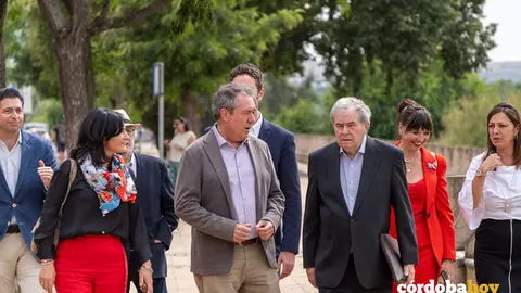 El secretario general del PSOE-A, Juan Espadas, en C&oacute;rdoba