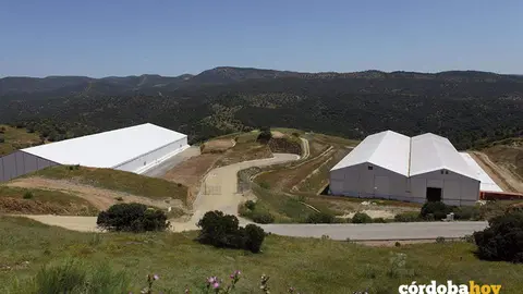Vista de las celdas 29 y 30 en El Cabril, en una imagen de archivo