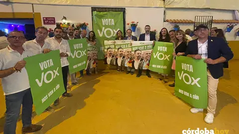 Inicio de campa&ntilde;a de Vox en C&oacute;rdoba