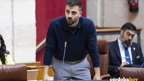 El parlamentario andaluz por C&oacute;rdoba de Por Andaluc&iacute;a, Jos&eacute; Manuel G&oacute;mez Jurado, en una imagen de archivo