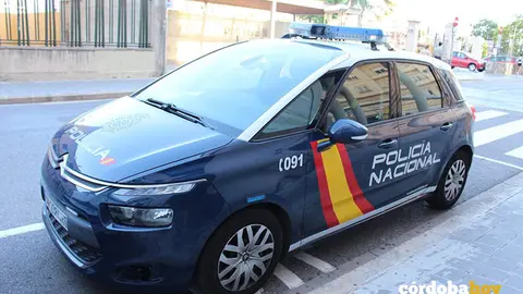 Coche de la Polic&iacute;a Nacional