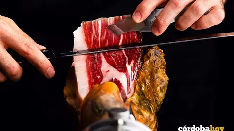 Jam&oacute;n Ib&eacute;rico 100% de bellota de Los Pedroches FOTO COVAP