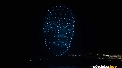 Espect&aacute;culo de luz y drones en Puente Genil