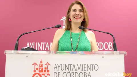 Eva Contador, concejala de Mayores, en una imagen de archivo FOTO AYUNTAMIENTO DE C&Oacute;RDOBA