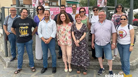 Acto de despedida de campa&ntilde;a de Sumar en Pozoblanco