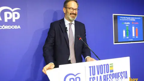 Adolfo Molina, satisfecho tras los resultados de las europeas de ayer