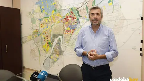 El presidente de la Gerencia Municipal de Urbanismo, Miguel &Aacute;ngel Torrico