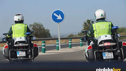 Agentes de la Guardia Civil del Subsector de Tr&aacute;fico FOTO GUARDIA CIVIL