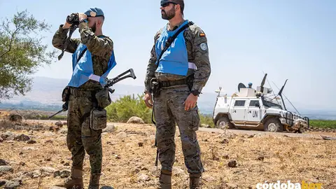 Militares espa&ntilde;oles en L&iacute;bano, en una imagen de archivo FOTO EJ&Eacute;RCITO DE TIERRA