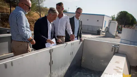Visita de Salvador Fuentes a Sierra Boyera FOTO DIPUTACI&Oacute;N