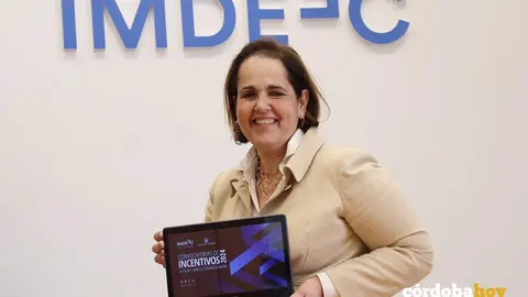 La concejala de Econom&iacute;a y Empleo y presidenta del Imdeec, Blanca Torrent FOTO AYUNTAMIENTO DE C&Oacute;RDOBA