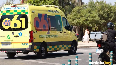 Ambulancia del 061 en una imagen de archivo