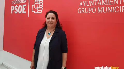 La concejala socialista Alicia Moya en una imagen de archivo