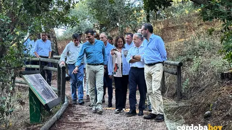 Catalina Garc&iacute;a y Jos&eacute; Mar&iacute;a Bellido visitan las obras de adecuaci&oacute;n de Los Villares FOTO JUNTA DE ANDALUC&Iacute;A