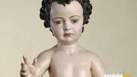 Detalle de la escultura 'Ni&ntilde;o Jes&uacute;s bendiciendo', obra del escultor cordob&eacute;s Juan de Mesa y Velasco FOTO MUSEO DE BELLAS ARTES