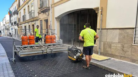 Mejoras en la calle Alfaros