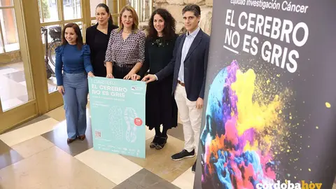 Presentaci&oacute;n de la I Carrera Solidaria 'El cerebro no es gris' contra el C&aacute;ncer Cerebral FOTO RAFA MELLADO SENIOR