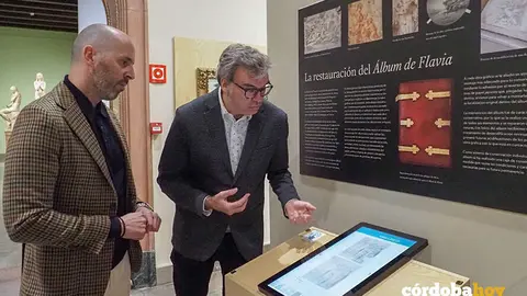 Restauraci&oacute;n del &Aacute;lbum de Flavia FOTO JUNTA DE ANDALUC&Iacute;A