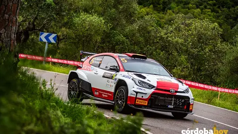 Una edici&oacute;n anterior del Rally Sierra Morena, en una imagen de archivo