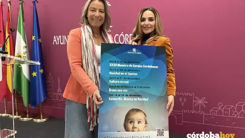 Isabel Alb&aacute;s y Narci Ruiz  con el programa navide&ntilde;o de Cultura FOTO RAFA MELLADO SENIOR