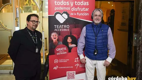 El Instituto Municipal de Artes Esc&eacute;nicas de C&oacute;rdoba estrena sistemas de ayuda auditiva FM que ofrecen un servicio de bucle magn&eacute;tico individual y sonido amplificado con auriculares IMAE